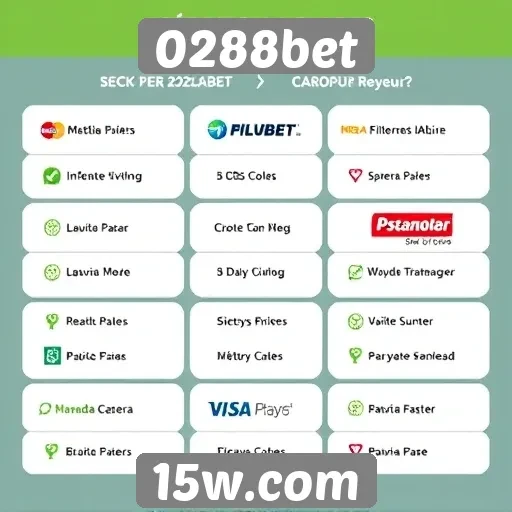 Métodos de pagamento aceitos no 0288bet